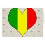 I Love Mali Greeting Cards