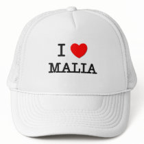 I Love Malia hats