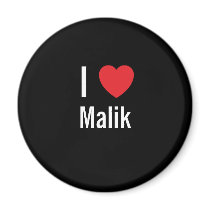 I love Malik magnets by funnycustomtshirts I love Malik magnets