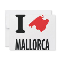 I love Mallorca contour icon Invites