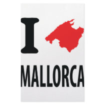 I love Mallorca contour icon Custom Stationery