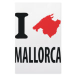 I love Mallorca contour icon Custom Stationery