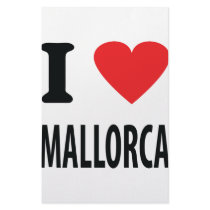 I love mallorca icon customized stationery