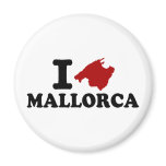 I love Mallorca magnets