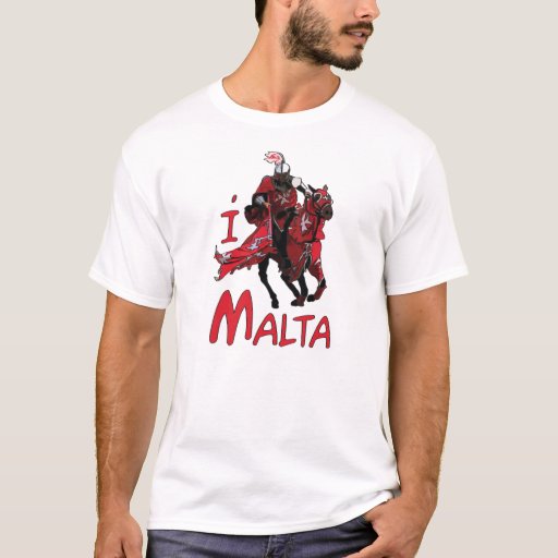 I LOVE MALTA Tshirt Zazzle