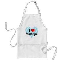 I Love Maltepe, Turkey. Seviyorum Maltepe, Turkey Apron