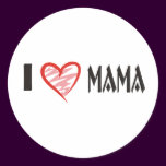 I Love Mama Shirt