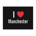 I love Manchester postcards