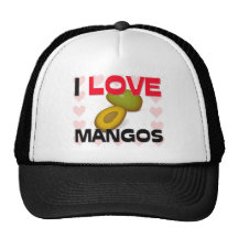 I Love Mangos Hat