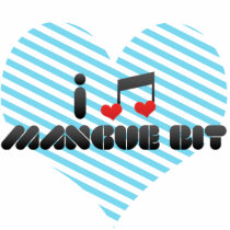 I Love Mangue Bit Photo Sculpture