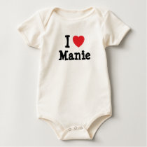 I love Manie heart T-Shirt by funnycustomtshirts I love Manie heart T-Shirt