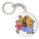 I love Manila Key Chain