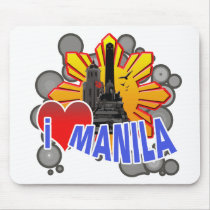 I love Manila Mouse Mats