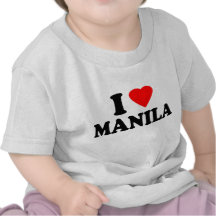 I Love Manila T Shirts