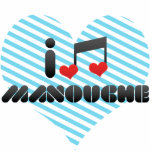 I Love Manouche Photo Cut Outs