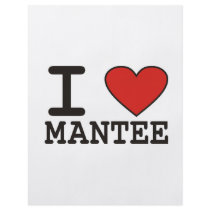 I Love Mantee Full Color Flyer