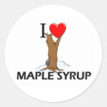 I Love Maple Syrup Sticker