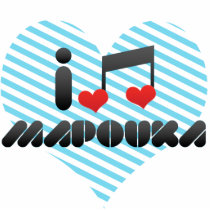 I Love Mapouka Photo Cut Out