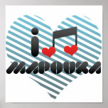 I Love Mapouka Print