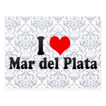 I Love Mar del Plata, Argentina postcards