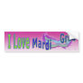 I Love Mardi Gras Bumper Stickers