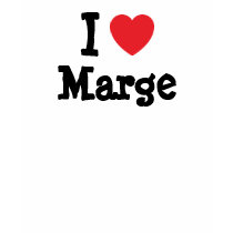 I love Marge heart T-Shirt