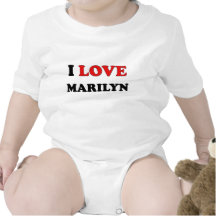 I Love Marilyn Romper