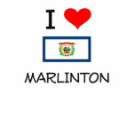 I Love Marlinton West Virginia T-shirt