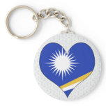 I Love Marshall Islands Key Chain