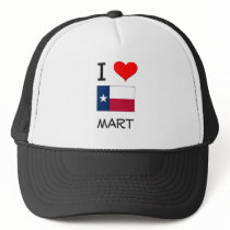 I Love Mart Texas Hats