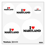 I LOVE MARYLAND ROOM DECAL