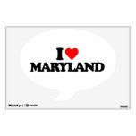 I LOVE MARYLAND ROOM STICKER