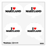 I LOVE MARYLAND ROOM STICKER