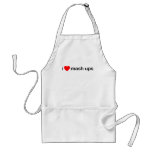 I Love Mash Ups aprons