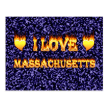 I love massachusetts post cards