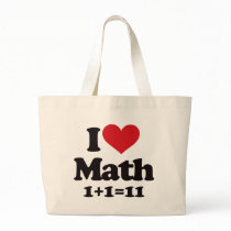 I Love Math! Tote Bag