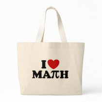 I Love Math Bag