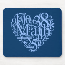 I Love Math Mousepad by tshirtdujour I Love Math Mousepad