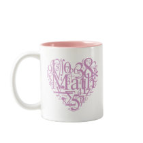 I Love Math Mug