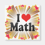I Love Math Refrigerator Magnets