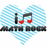 I Love Math Rock Photo Cut Outs