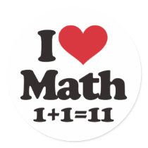 I Love Math! stickers by visualnewbie I Love Math! stickers
