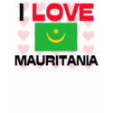 I Love Mauritania t-shirts