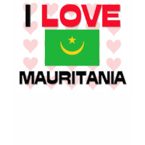 I Love Mauritania t-shirts by tshirtshirts I Love Mauritania t-shirts