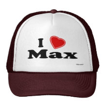 I Love Max Mesh Hats