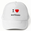 I Love Maynard hats by ilovemyshirt I Love Maynard hats