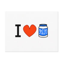 I Love Mayo! Post Cards