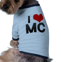 I Love MC Doggie Tshirt