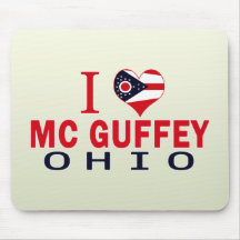 I love Mc Guffey, Ohio Mouse Pads
