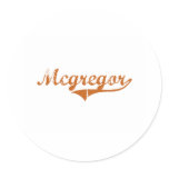 I Love Mcgregor Texas Stickers